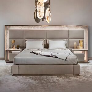 The high-end luxury headboard  CMBL022  bed
