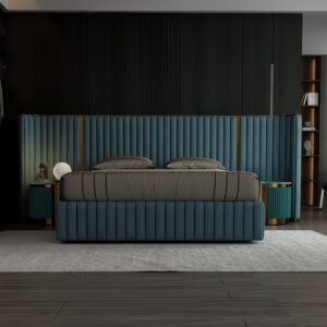  Light - luxury Big - head Master Bed CMBL045